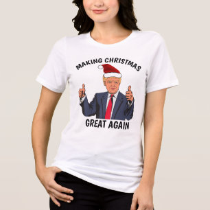 Funny T-shirts DONALD TRUMP CHRISTMAS