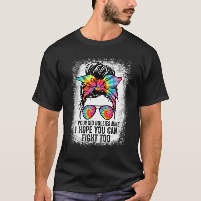 Funny T-Shirts, wenn Ihr Kind Bullen meiner hoffe  T-Shirt (Vorderseite)
