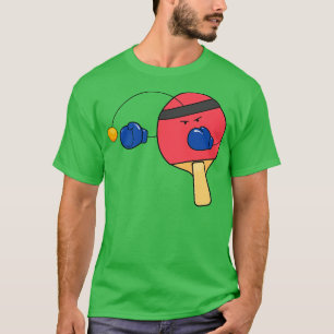 Funny Table Tennis Boxing  T-Shirt
