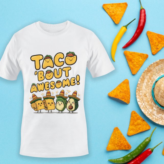 Funny Taco 'bout Phantastisch! Cinco de Mayo T-Shirt (Von Creator hochgeladen)