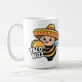 Funny Taco Buzz Bumble Bee Kaffeetasse
