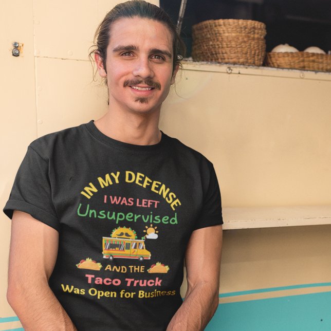 Funny Taco T-Shirt (Funny Taco Truck Tee)