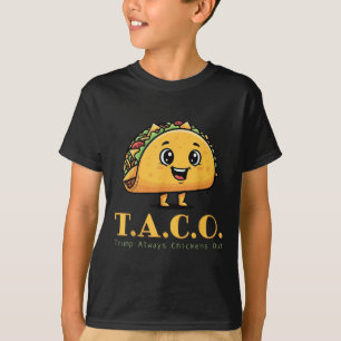 Funny Taco Trump hühnt immer Niedliches Huhn T-Shirt