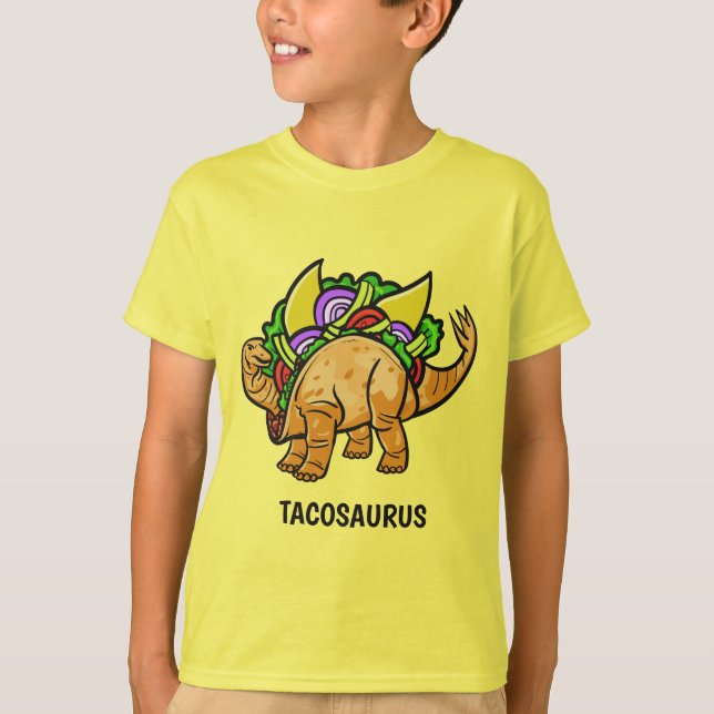 Funny TACOSAURUS chemises et vestes personnalisées (Devant)