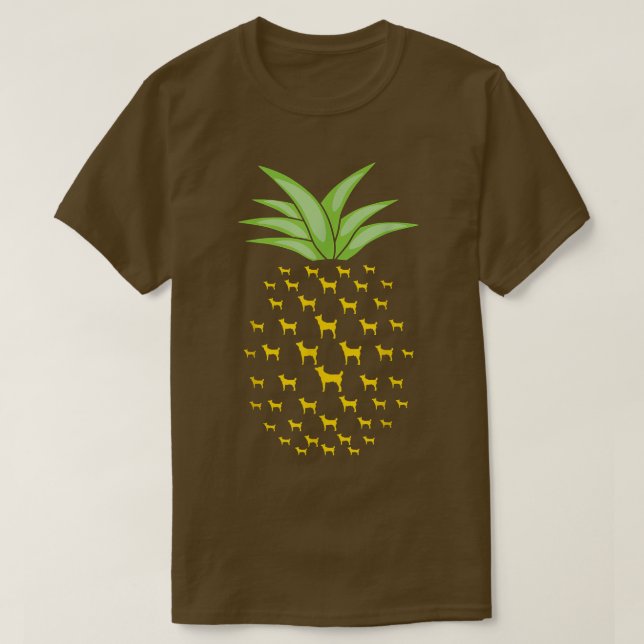 Funny Tahltan Bear Dog Ananas Pineapple  T-Shirt (Design vorne)
