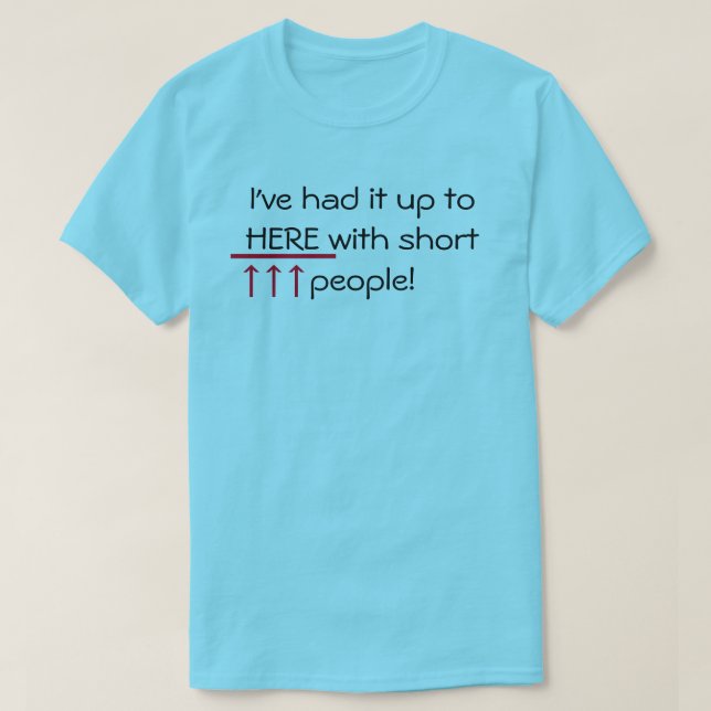 Funny Tall Typ Shirt (Design vorne)