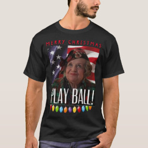 Funny Tante Bethany fröhliche Weihnachtsspielkugel T-Shirt
