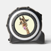 Funny Tape Maßnahme mit spielerischer Giraffe