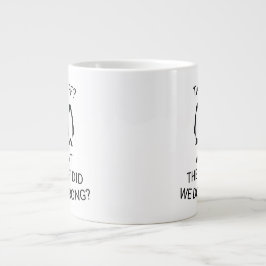 Funny Tariffed Penguins Jumbo-Tasse