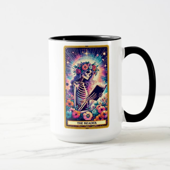 Funny Tarot Card/Reader Tasse (Rechts)