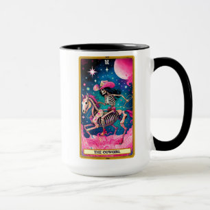 Funny Tarot Card/The Cowgirl Tasse
