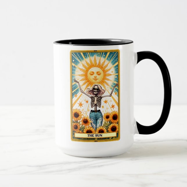 Funny Tarot Card/The Sun Tasse (Rechts)