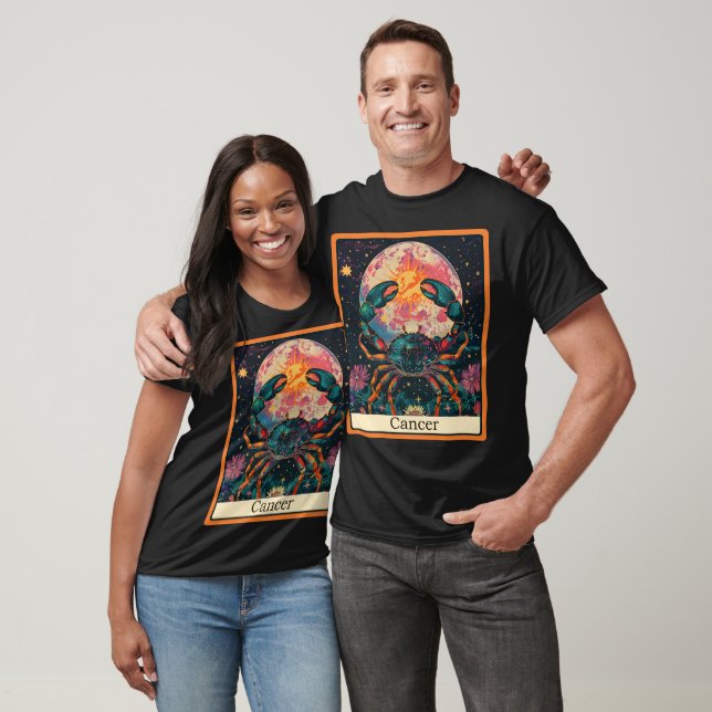 Funny Tarot Card/Zodiac/Krebs T-Shirt (Unisex)