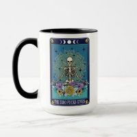 Funny Tarot Das Null-F*cks-Kartenskelett
