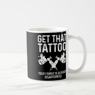 Funny Tattoo Artist Kunst für Männer Frauen Tattoo Kaffeetasse