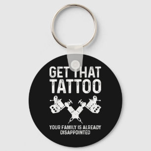 Funny Tattoo Artist Kunst für Männer Frauen Tattoo Schlüsselanhänger