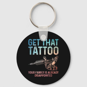 Funny Tattoo Artist Kunst für Männer Frauen Tattoo Schlüsselanhänger