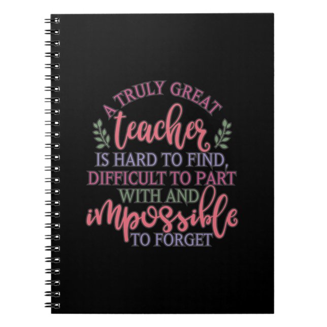 Funny Teacher Appreciation Day Ideas Notizblock (Vorderseite)