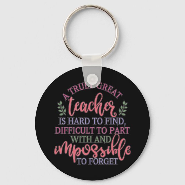 Funny Teacher Appreciation Day Ideas Schlüsselanhänger (Vorderseite)
