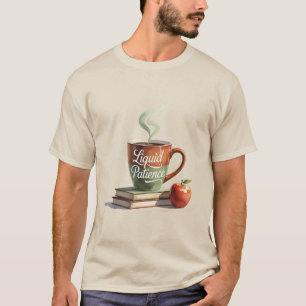 Funny Teacher Appreciation Gift - flüssige Geduld T-Shirt
