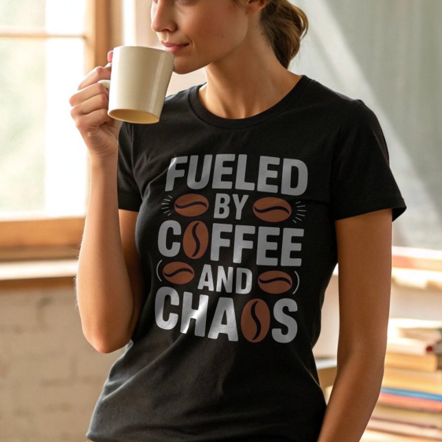 Funny Teacher Geschenk durch Coffee Retro angeheiz T-Shirt (Von Creator hochgeladen)