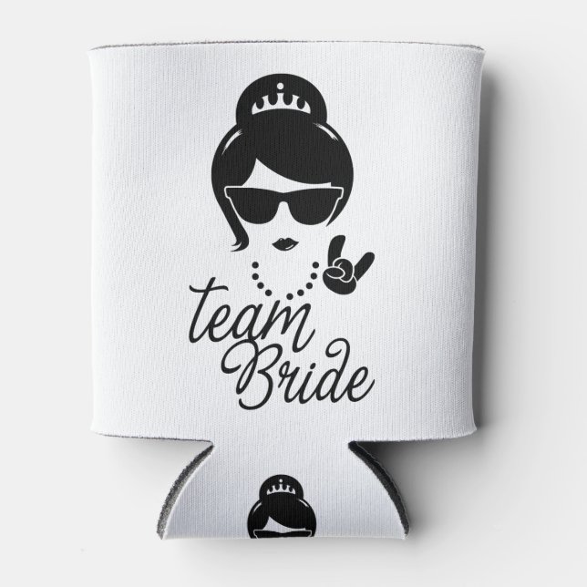 Funny Team Bride Gift for Bachelorette Party Dosenkühler (Vorderseite)