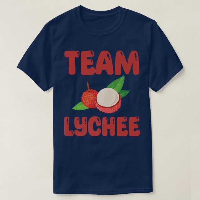 Funny Team Lychee Outfit Tropisches Obst Lover Pre T-Shirt (Design vorne)