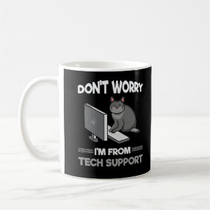 Funny Technical support Chat Lover Computer Scienc Kaffeetasse