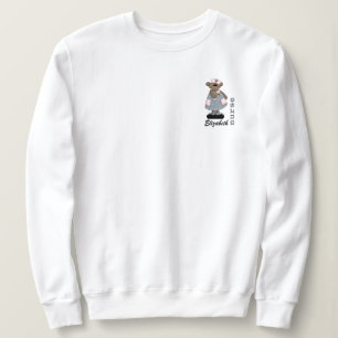 Funny Teddy Bear Custom Nurse Sweatshirts