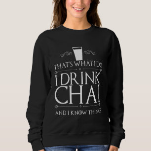 Funny Tee für indische Desi Men Women Chai Drinker