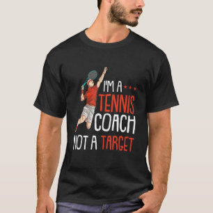 Funny Tennis Player Quote Jota und Tennis Coach Ra T-Shirt