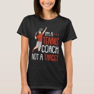 Funny Tennis Player Quote Jota und Tennis Coach Ra T-Shirt