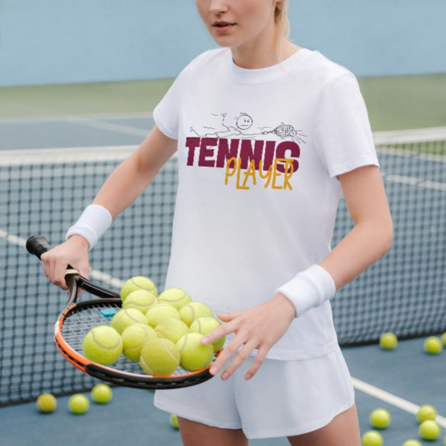 Funny Tennis Player Shirt  (Von Creator hochgeladen)