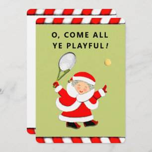 Funny Tennis Weihnachten