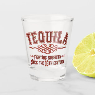 Funny TEQUILA Shot Glass Schnapsglas