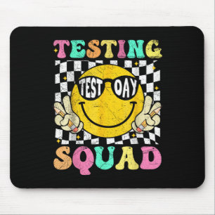 Funny Test Day Motivierend Teacher Student Testin Mousepad