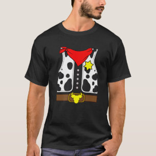 Funny Texas Cowboy Red Bandana Rodeo Western Sheri T-Shirt