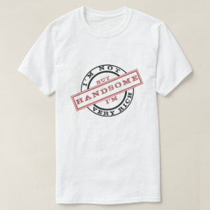 Funny Text T - Shirt benutzerdefinierbar