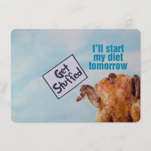 Funny Thanksgiving Day Invitation