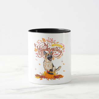 Funny Thanksgiving Gifts  German Shepherd Dog Tasse