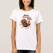 Funny Thanksgiving - Turkey Trot Running Turkey