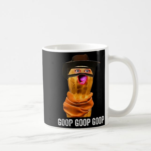Funny The Burnt Peanut Goop Bungulator  Kaffeetasse (Rechts)