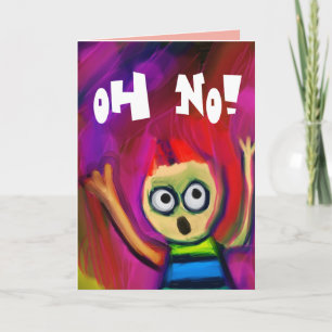 FUNNY "the creme" BIRTHDAY CARD Karte