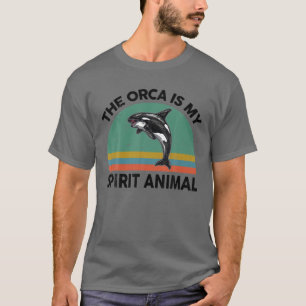 Funny the Orca ist mein Geist Tier für Whale Kilom T-Shirt