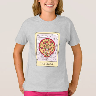 Funny the Pizza Tarot Card T-Shirt