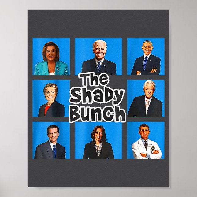 Funny The Shady Bunch 2024  Poster (Vorne)