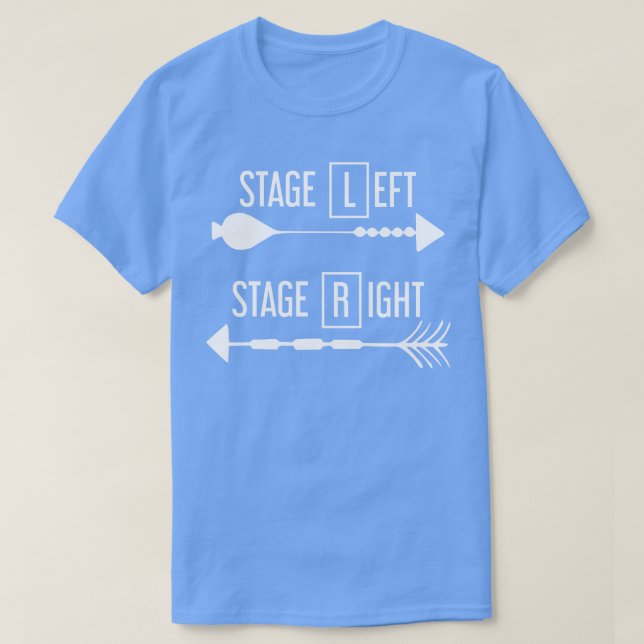 Funny Theater Nerd Geschenk Schauspieltheater T-Shirt (Design vorne)