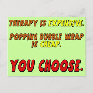 Funny Therapy T-shirts Ohrs Postkarte