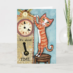 Funny Thinking your Greeting Card - Custom Karte