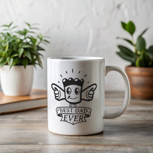 Funny Thumbs Up Bester Vater je Kaffeetasse